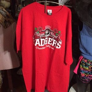 New Wisconsin badgers 2012 rose bowl tee shirt